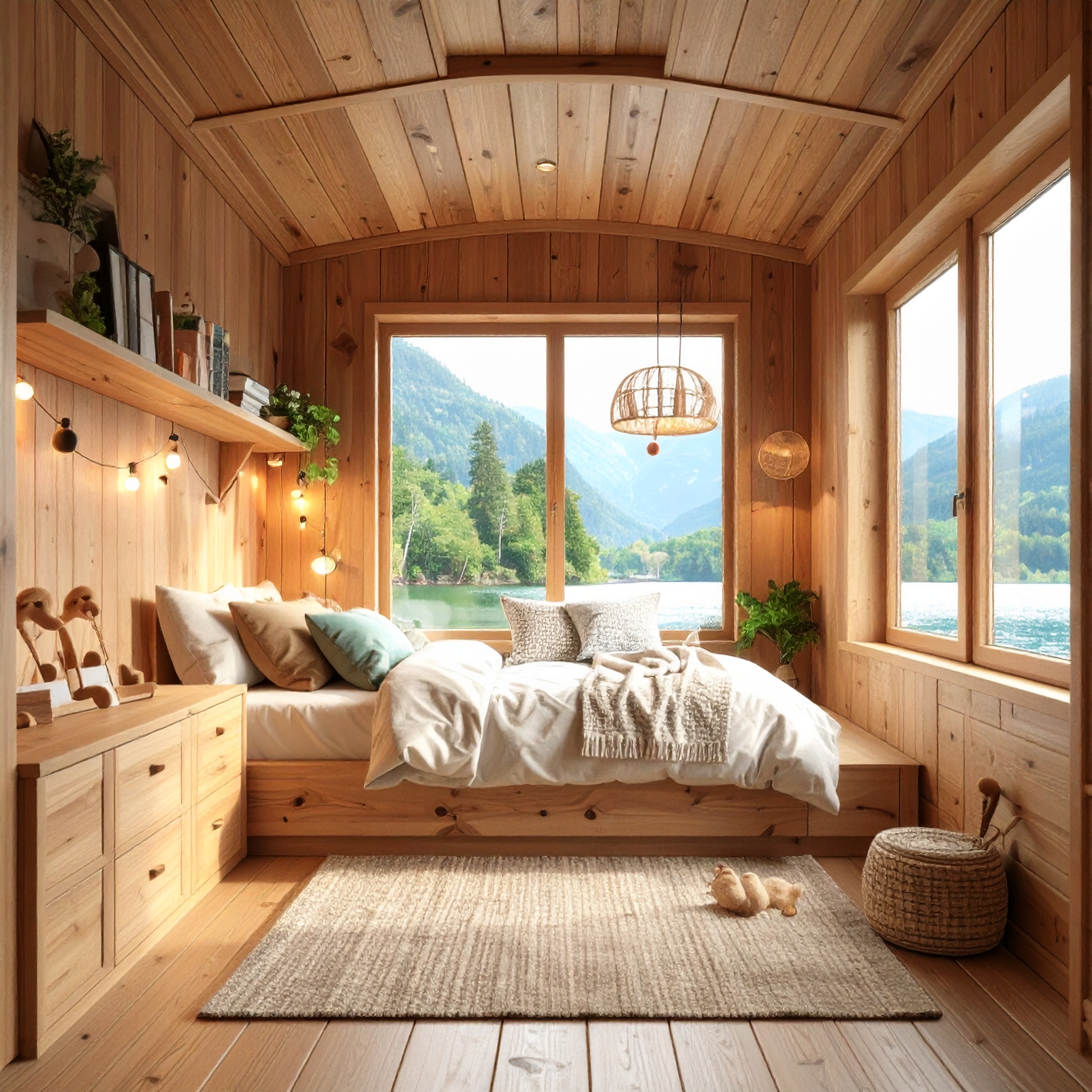 chambre en bois