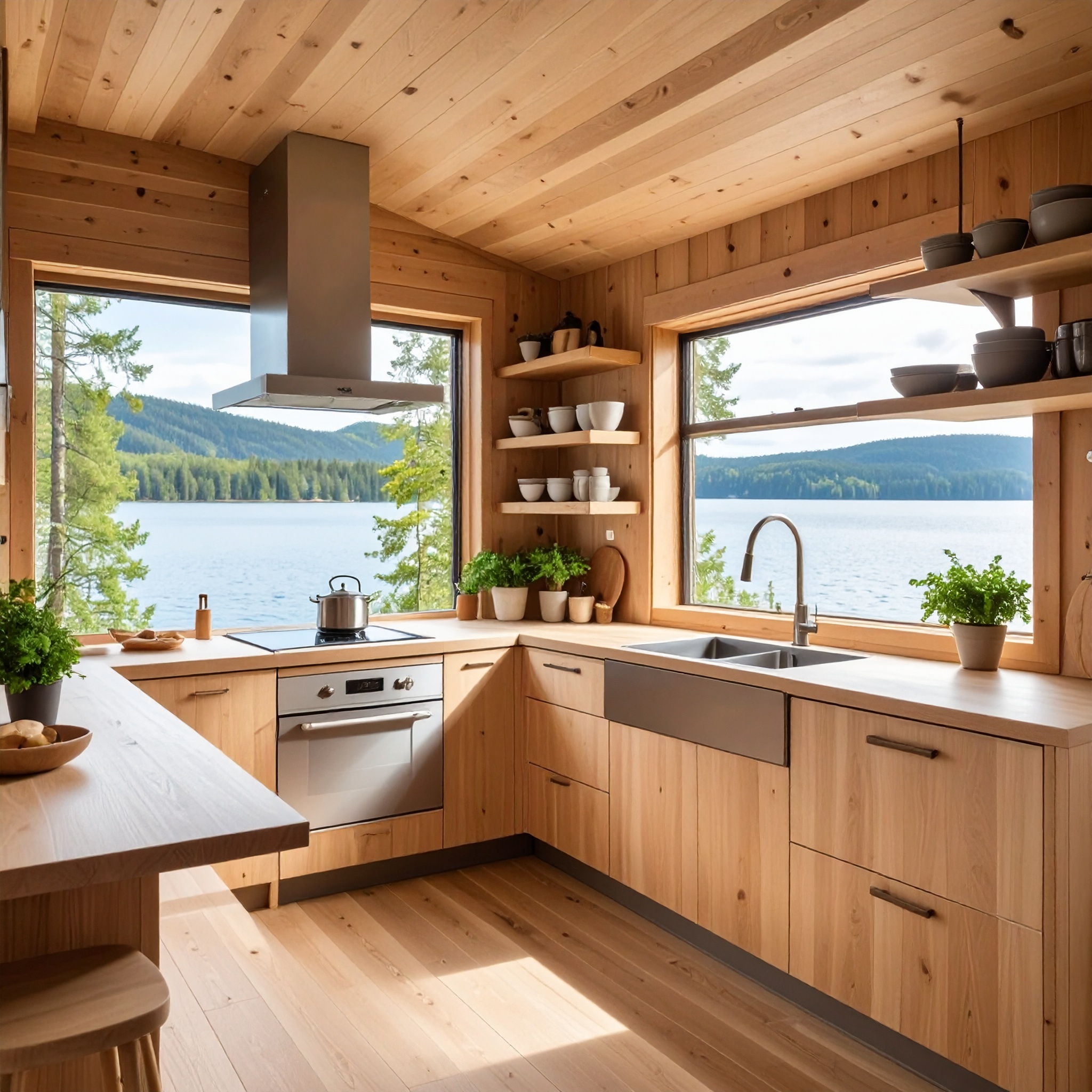 cuisine en bois